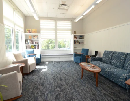 picture of library interior