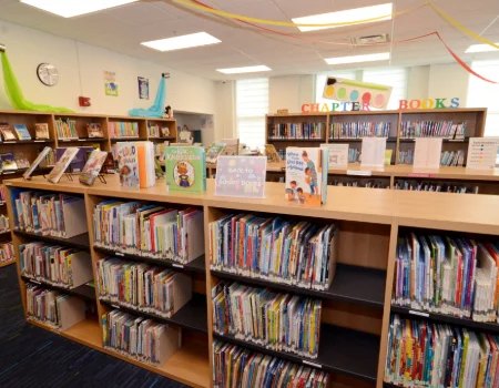 picture of library interior