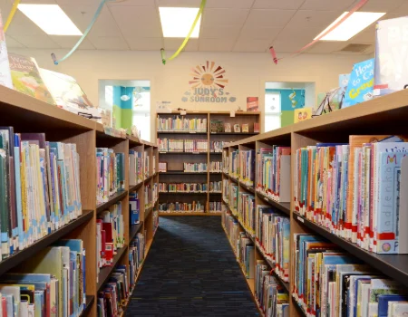 picture of library interior