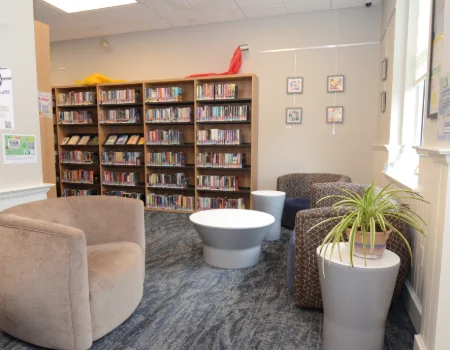 picture of library interior